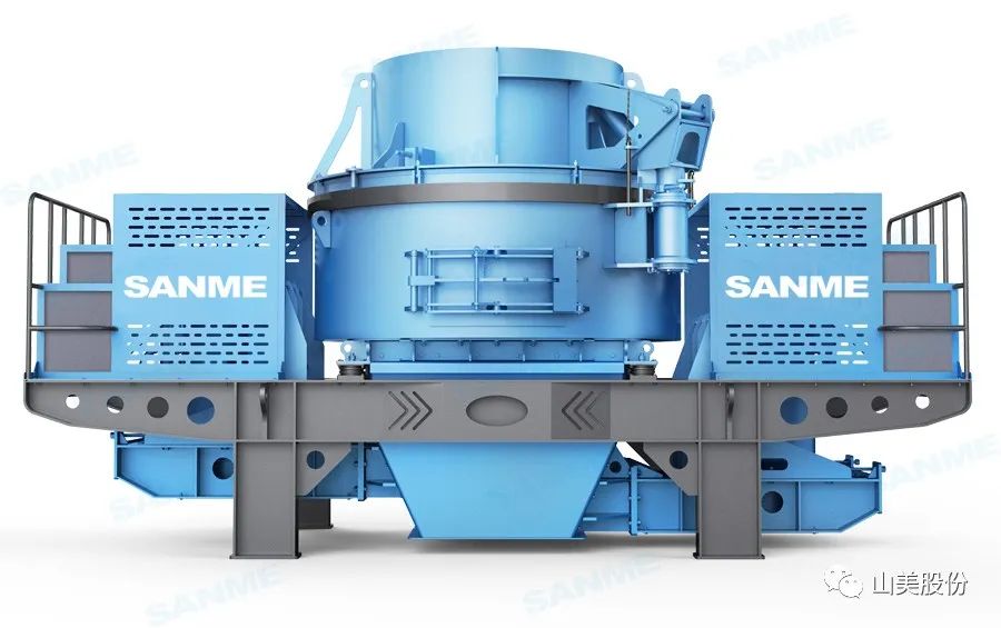 砂石協(xié)會(huì)報(bào)道！上海山美大進(jìn)料、大產(chǎn)量立式?jīng)_擊破碎機(jī)（制砂機(jī)）成功用于東方希望骨料生產(chǎn)線升級(jí)改造項(xiàng)目！